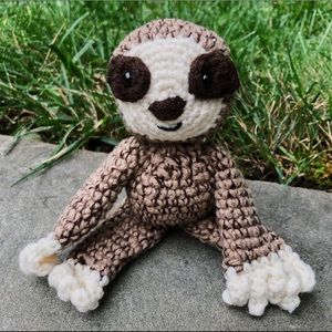 Handmade Crochet Sloth